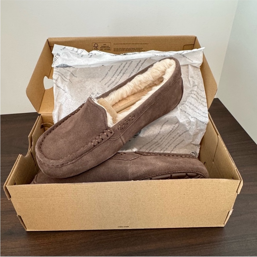 UGG Women's Tan Moccasins with Soft Lining